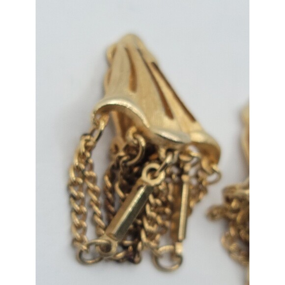Kramer Clip on Bell with Dangles Earrings Vintage - Picture 5 of 10